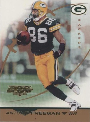2002 Topps Debut Antonio Freeman #55