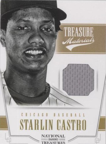 2012 Panini National Treasures - Starlin Castro #25