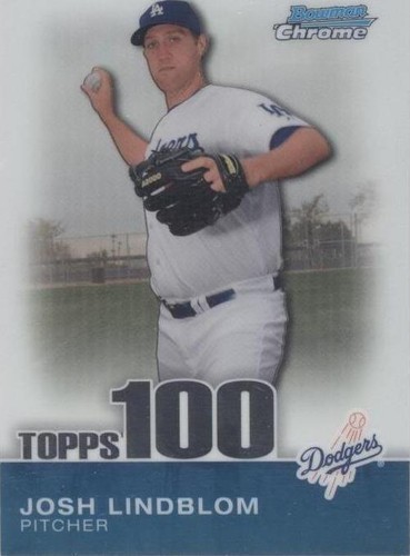 2010 Bowman Chrome - Josh Lindblom #TPC89