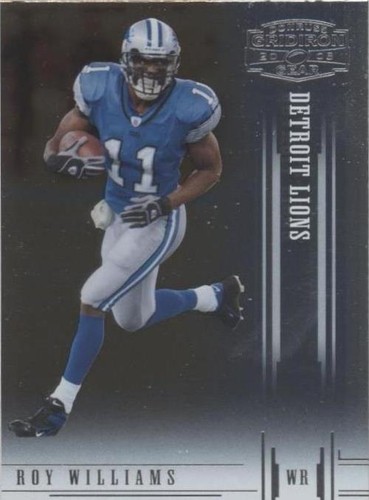 2005 Donruss Gridiron Gear Roy Williams #85