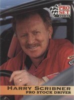 1992 Pro Set NHRA - Harry Scribner #76