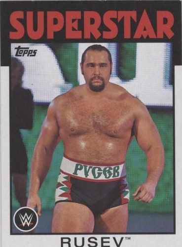 2016 Topps Heritage WWE - Rusev #30