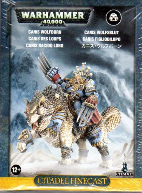 Canis Wolfborn Space Wolves Space Marines Смола Warhammer 40K NIB