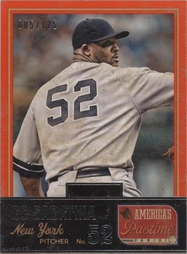 2013 Panini America's Pastime - C.C. Sabathia #60
