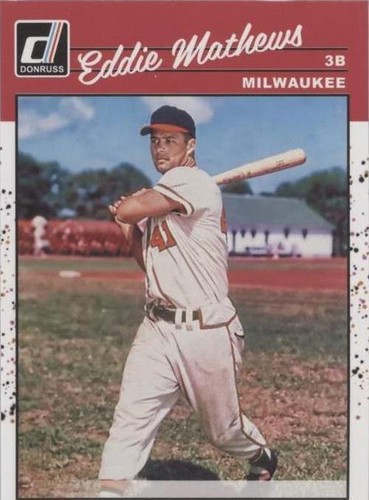 2023 Panini Donruss - Eddie Mathews #258