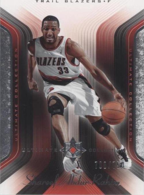 2004-05 Ultimate Collection - Shareef Abdur-Rahim #89