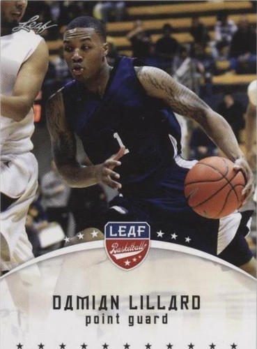 2012 Leaf - Damian Lillard #DL1