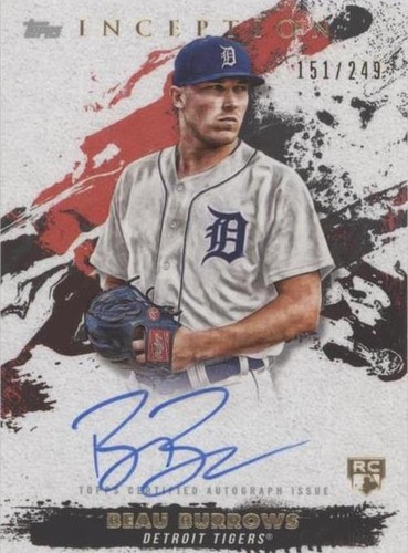 2021 Topps Inception - Beau Burrows #RESA-BBU