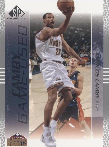2003-04 SP Game Used - Marcus Camby #18