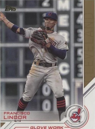 2017 Topps Update Series - Francisco Lindor #USS-4