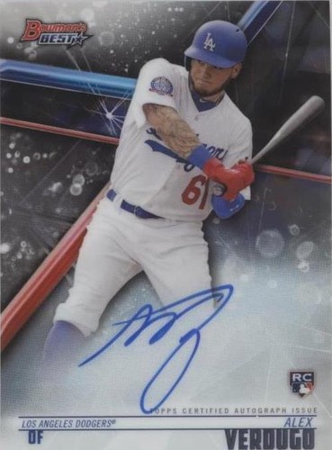 2018 Bowman's Best - Alex Verdugo #B18-AV
