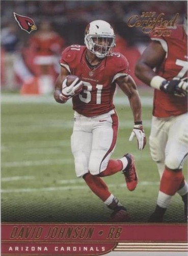 2017 Panini Certified Cuts David Johnson #16