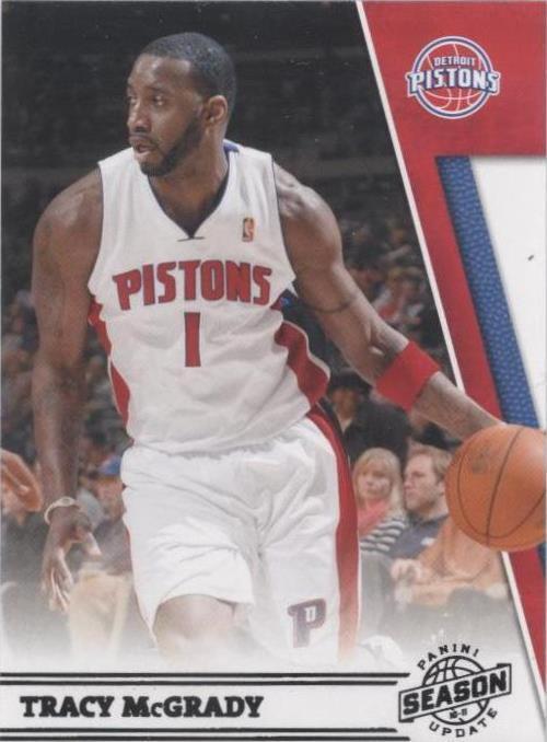 Actualización de la temporada 2010-11 Panini - Tracy McGrady #52