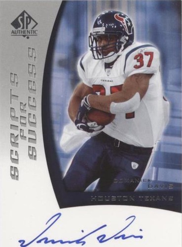 2005 SP Authentic Domanick Davis #SS-DD