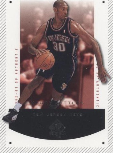 2002-03 SP Authentic - Kerry Kittles #55