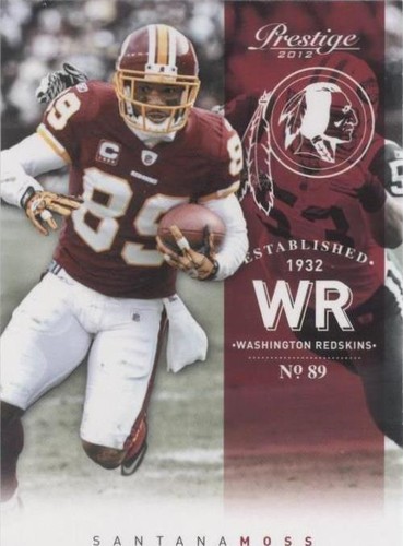 2012 Playoff Prestige Santana Moss #199