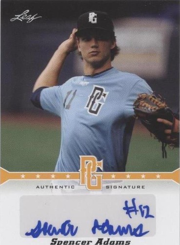 2013 Leaf Perfect Game Showcase - Spencer Adams #A-SA1