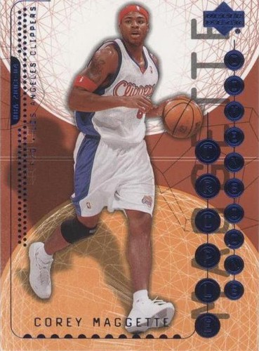 2003-04 Upper Deck Triple Dimensions - Corey Maggette #32