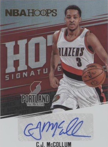 2017-18 Panini Hoops Basketball Hot Signatures Autograph