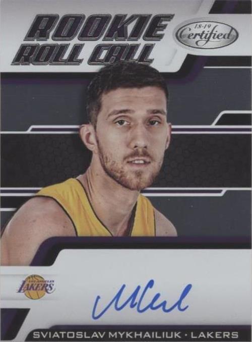 2018-19 Panini Certified - Svi Mykhailiuk #RRC-MS