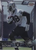 2015 Topps Chrome Clive Walford #156