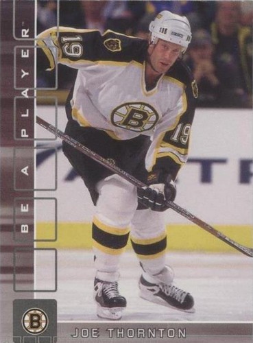 2001-02 In the Game Be A Player Memorabilia - Joe Thornton #8
