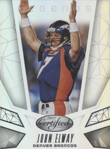 JOHN ELWAY 2015 PANINI CERTIFIED MIRROR RED IMMORTALS 36/99 JOHN ELWAY 2015 PANINI CERTIFIED MIRROR RED IMMORTALS 36/99