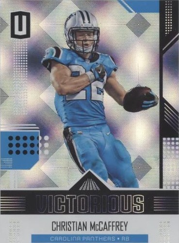 2018 Panini Unparalleled Christian McCaffrey #VT-CM