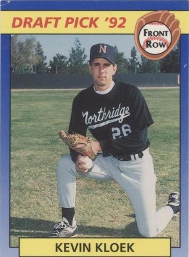 1992 Front Row Draft Picks Silver #30 Kevin Kloek | eBay