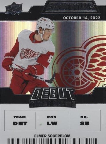 2022-23 Upper Deck Credentials - Elmer Soderblom #158