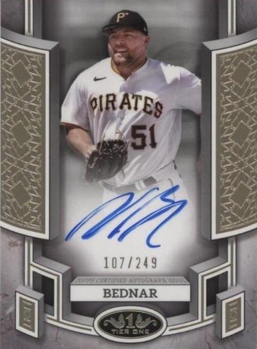 2024 Topps Tier One - David Bednar #BOA-DB