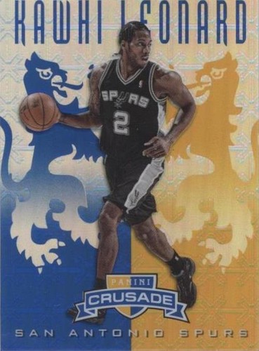 KAWHI LEONARD 2012-13 PANINI THREADS ROOKIE RC AUTOGRAPH ON