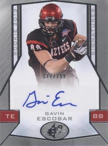 2013 SPx Gavin Escobar #102