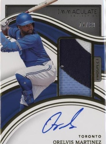 2023 Panini Immaculate Collection - Orelvis Martinez #13