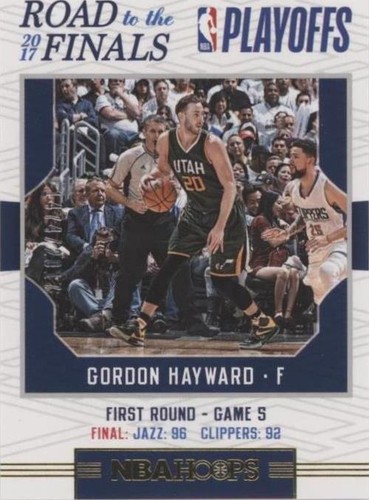 2017-18 Panini NBA Hoops - Gordon Hayward #31