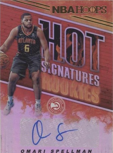 2018-19 Panini NBA Hoops - Omari Spellman #HSR-OS