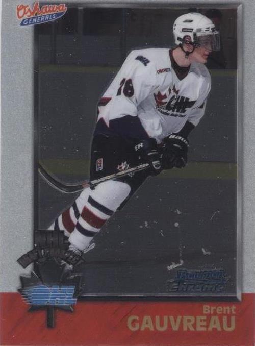 1998-99 Bowman Chrome CHL - Brent Gauvreau #144