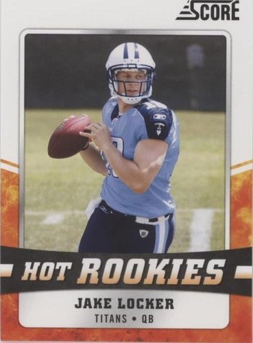2011 Score Jake Locker #13