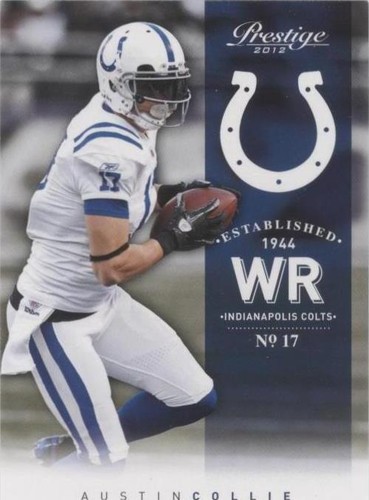 2012 Playoff Prestige Austin Collie #83