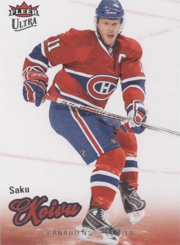 2008-09 Fleer Ultra - Saku Koivu #32