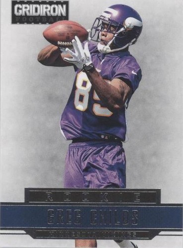 2012 Panini Gridiron Greg Childs #240