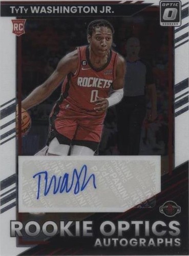 2022-23 Panini Donruss Optic - TyTy Washington Jr. #ROA-TYW