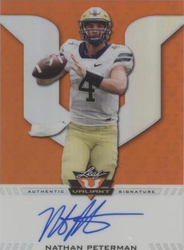 2017 Leaf Valiant Nathan Peterman #BA-NP1