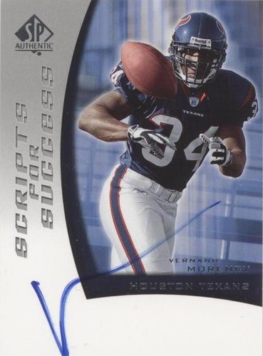 2005 SP Authentic Vernand Morency #SS-VM