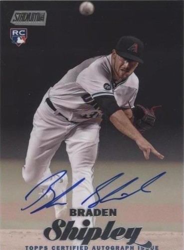 2017 Topps Stadium Club - Braden Shipley #SCA-BS