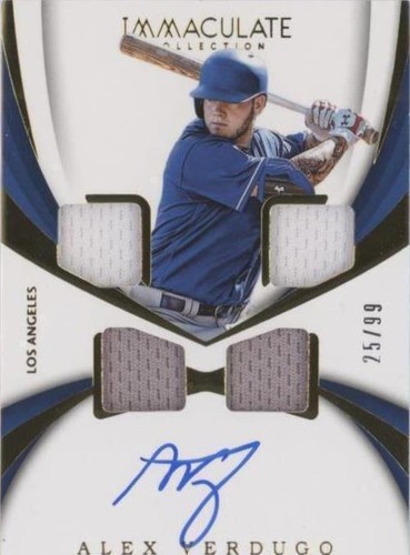 2018 Panini Immaculate Collection - Alex Verdugo #RQM-AV
