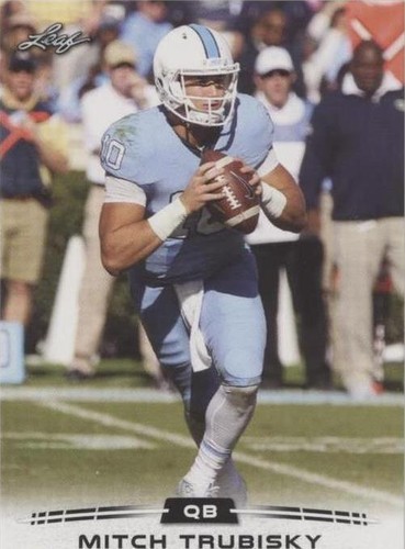 2017 Leaf Excel Rookie Mitchell Trubisky #08