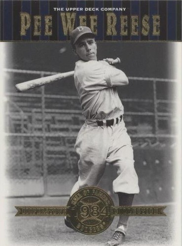 2001 Upper Deck Hall of Famers - Pee Wee Reese #15