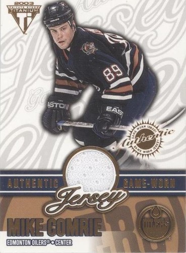 2002-03 Pacific Private Stock Titanium - Mike Comrie #28