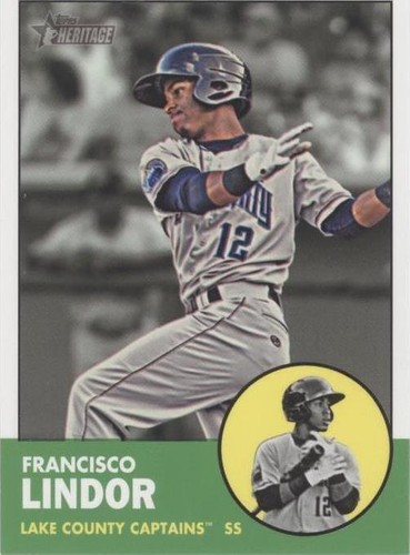 2012 Topps Heritage Minor League Edition - Francisco Lindor #9